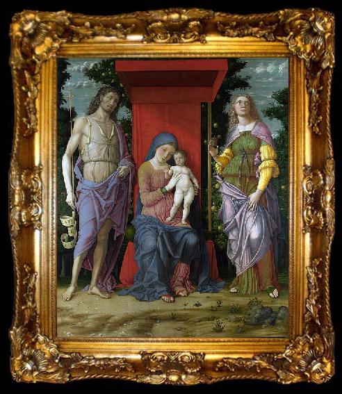 framed  Andrea Mantegna 3rd third of 15th century, ta009-2